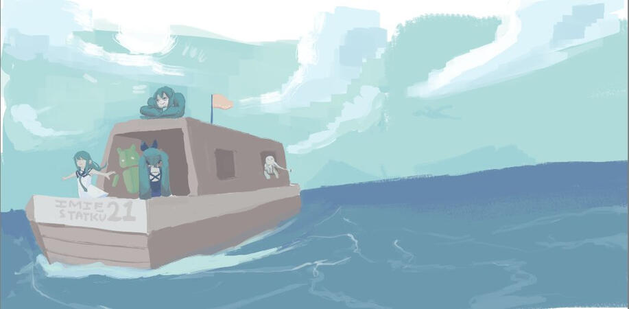 Drawn for a server event